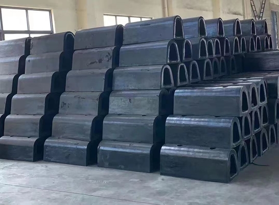 فندر لاستیکی دریایی سیاه نوع D سفارشی برای کشتی و لنگر