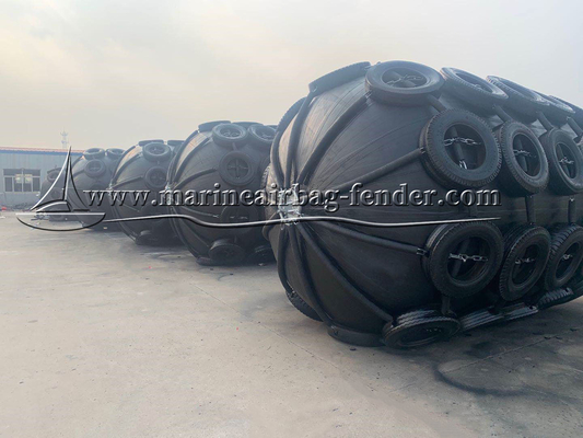 عمر طولانی تری فندرهای دریایی پنوماتیک نوع یوکوهاما 50kPa / 80kPa