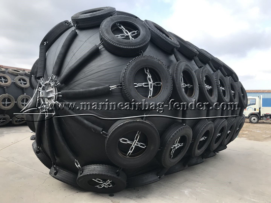 پمپ پمپ پنوماتیک لاستیکی دریایی برای حفاظت از کشتی و لنگرگاه 50kpa 80kpa