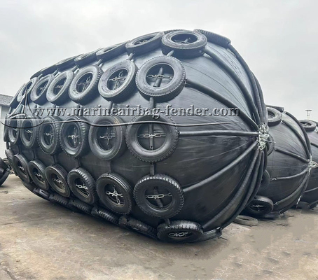 CCS گواهینامه کشش بالا Dock Sling نوع لاستیک Fender با پین فولاد ضد زنگ