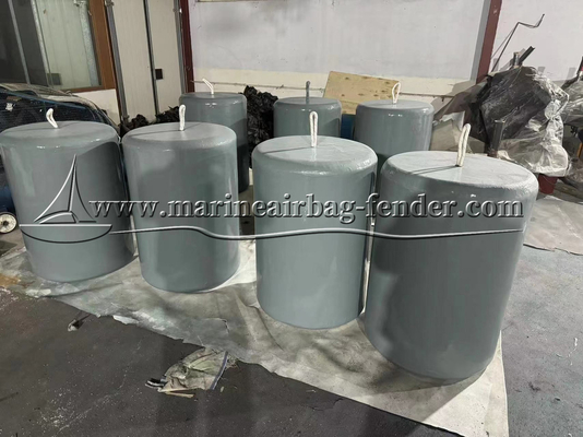 بوای دریایی EVA فوم بال Fender PU پوشش پوست کشتی لنگر