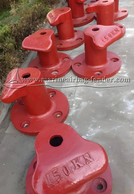 مقاومت در برابر خوردگی بولت شده استخر Jetty Bollards اندازه سفارشی