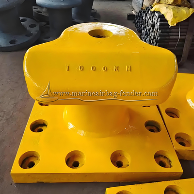 مقاومت در برابر خوردگی بولت شده استخر Jetty Bollards اندازه سفارشی