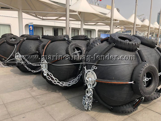 1.2m X 2m پنوماتیک لاستیک Fender نوع یوکوهاما کشتی بادکنک
